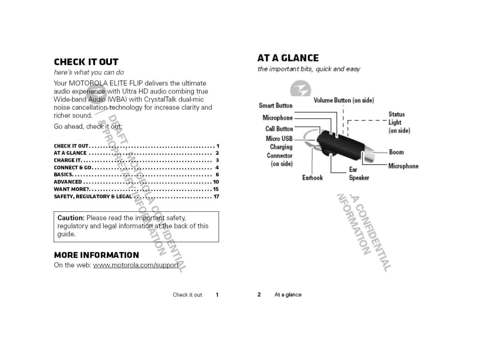 Motorola T6MU1 User Manual