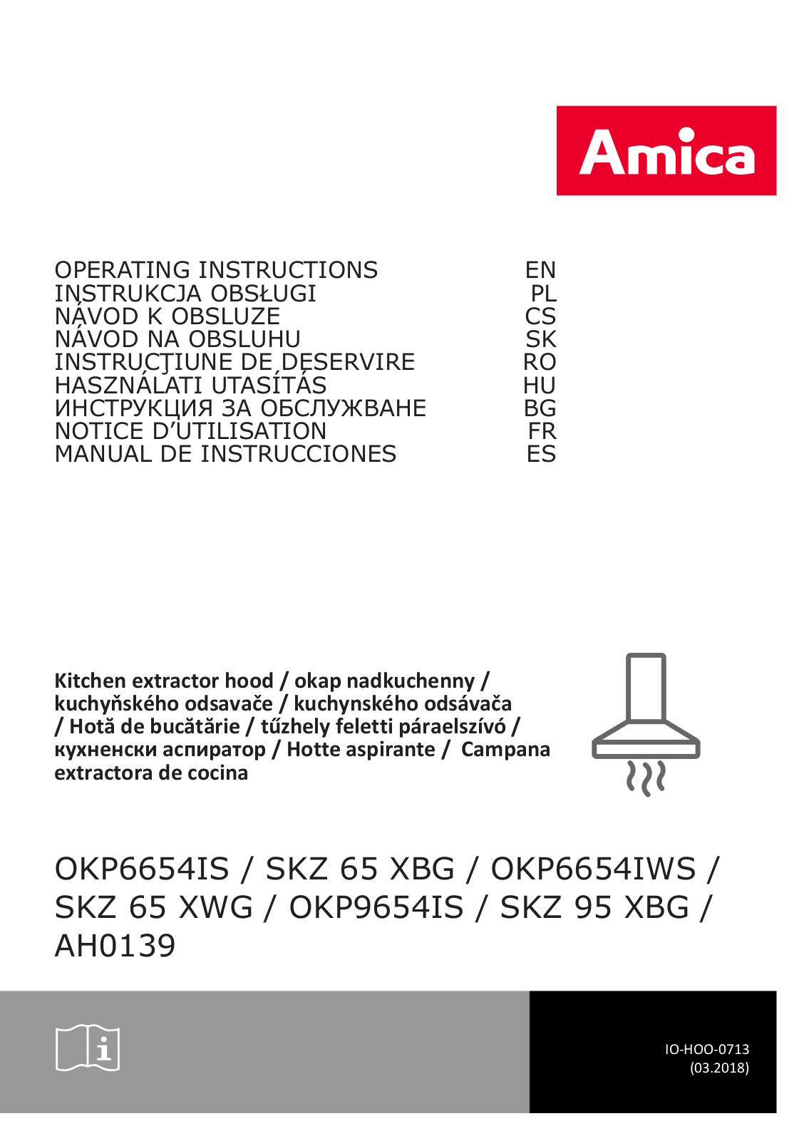 Amica SKZ 65 XWG, SKZ 95 XBG User Manual