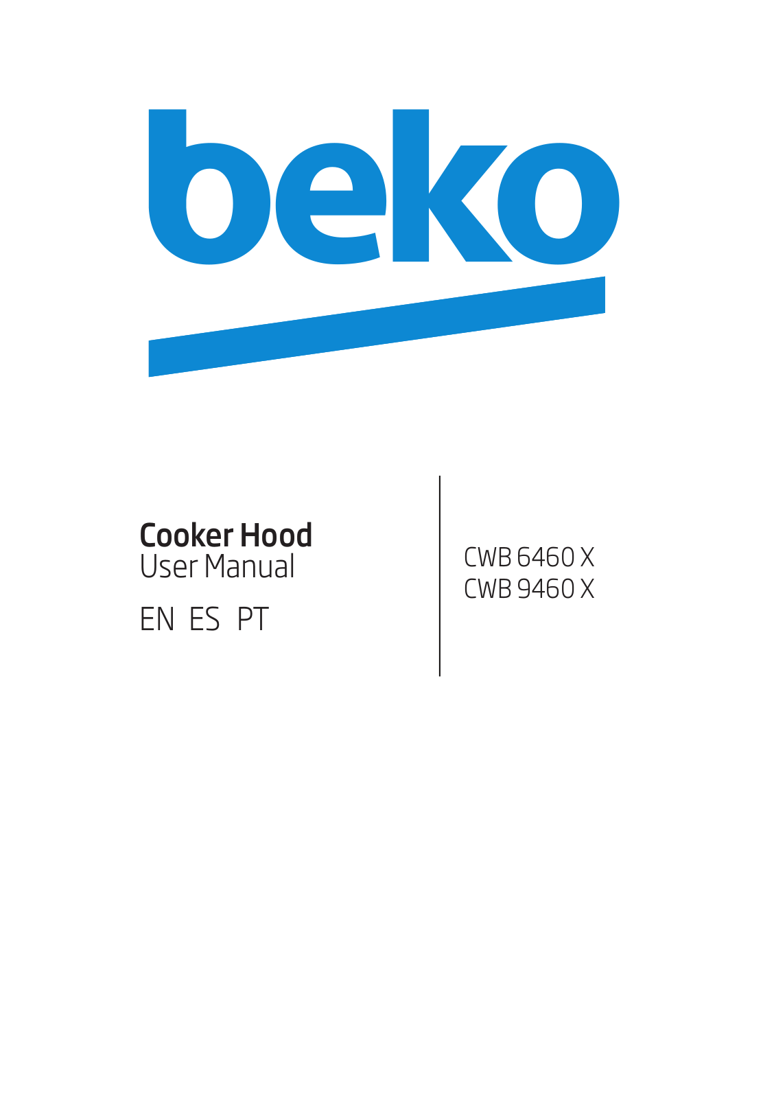 Beko CWB 6460 X, CWB 9460 X User manual