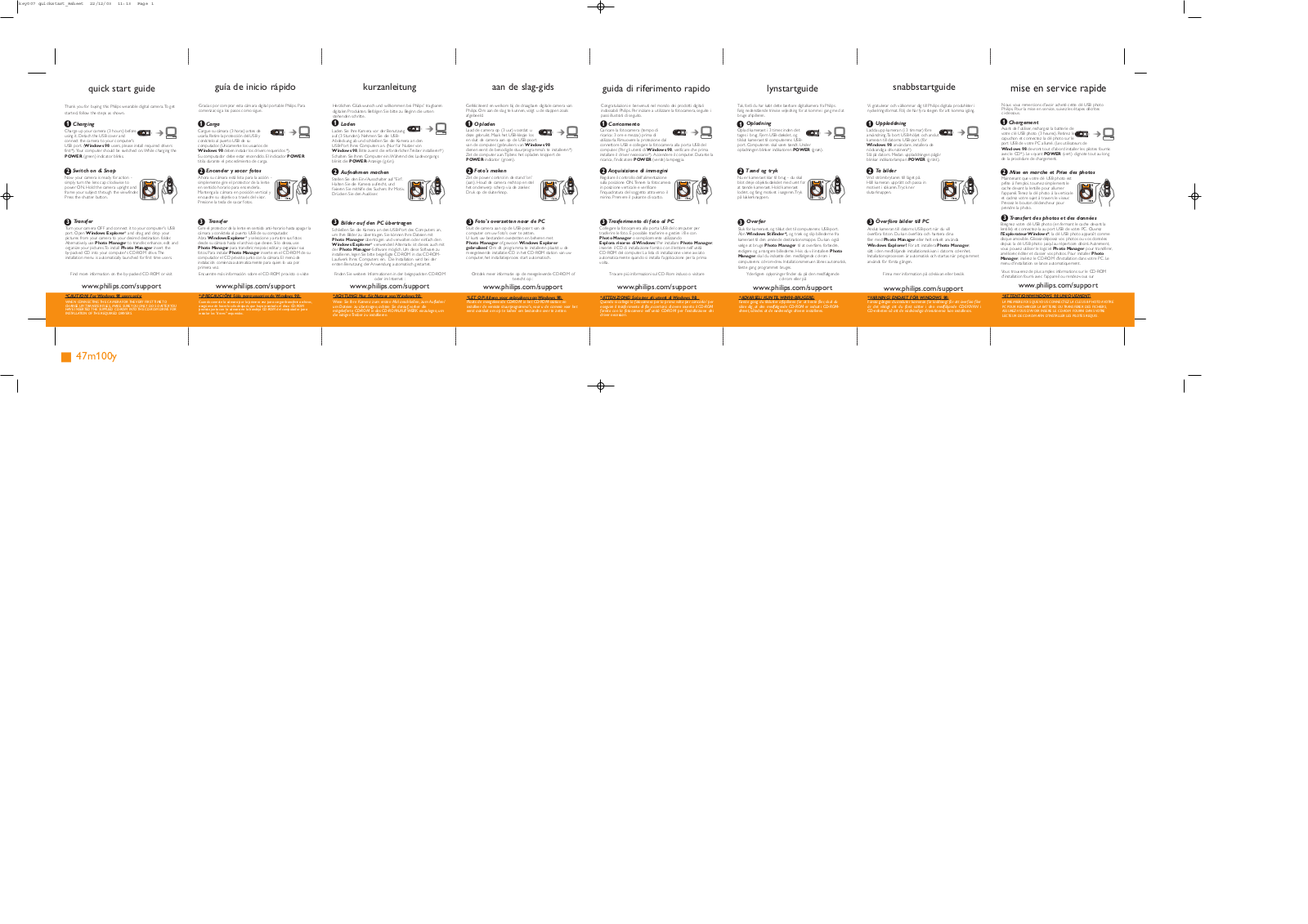 Philips KEY008-17B User Manual