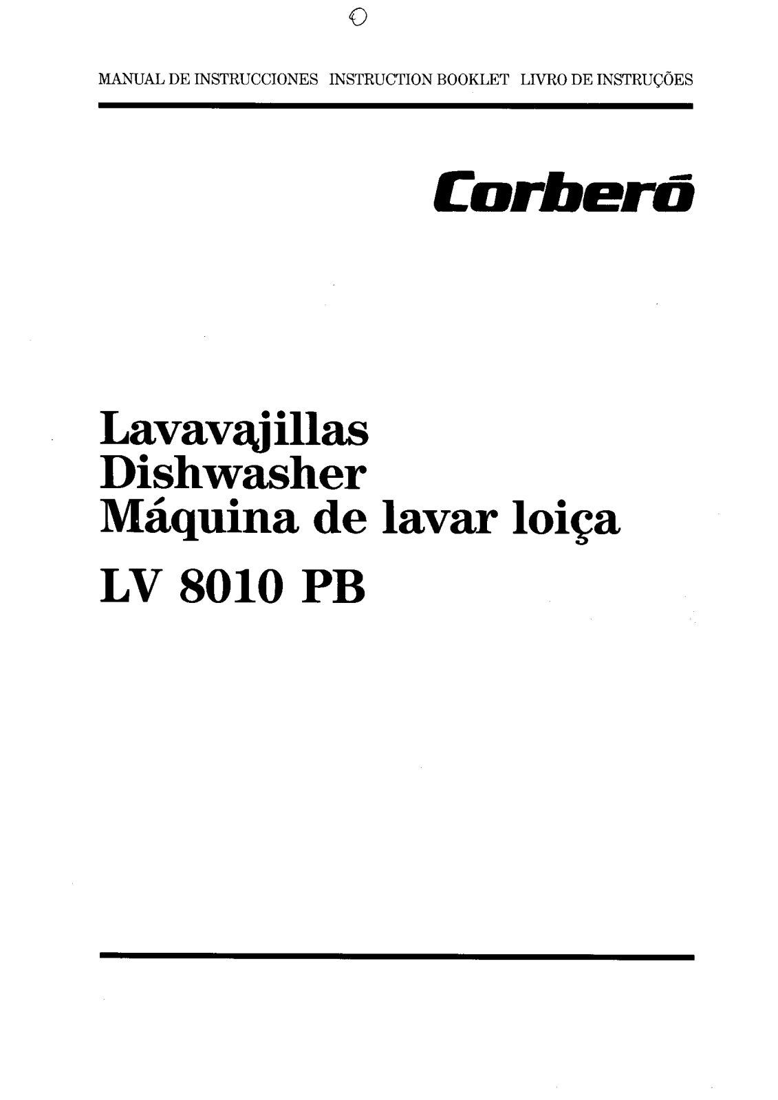 Corbero LV8010PB User Manual