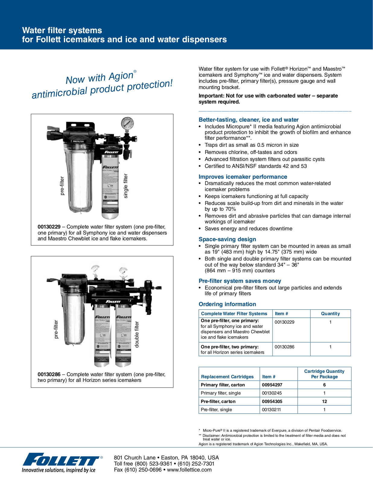 Follett 00130229 User Manual