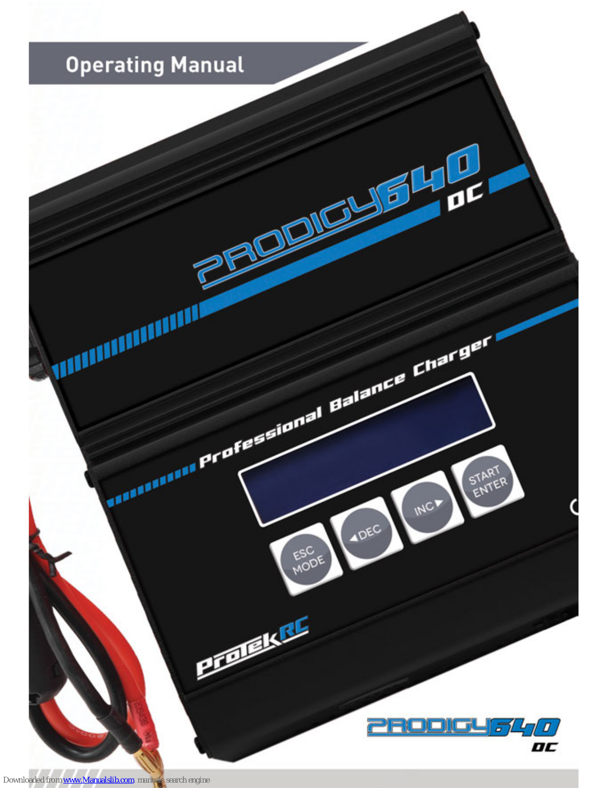 Protec Prodigy 640 DC Operating Manual - ManualMachine.com