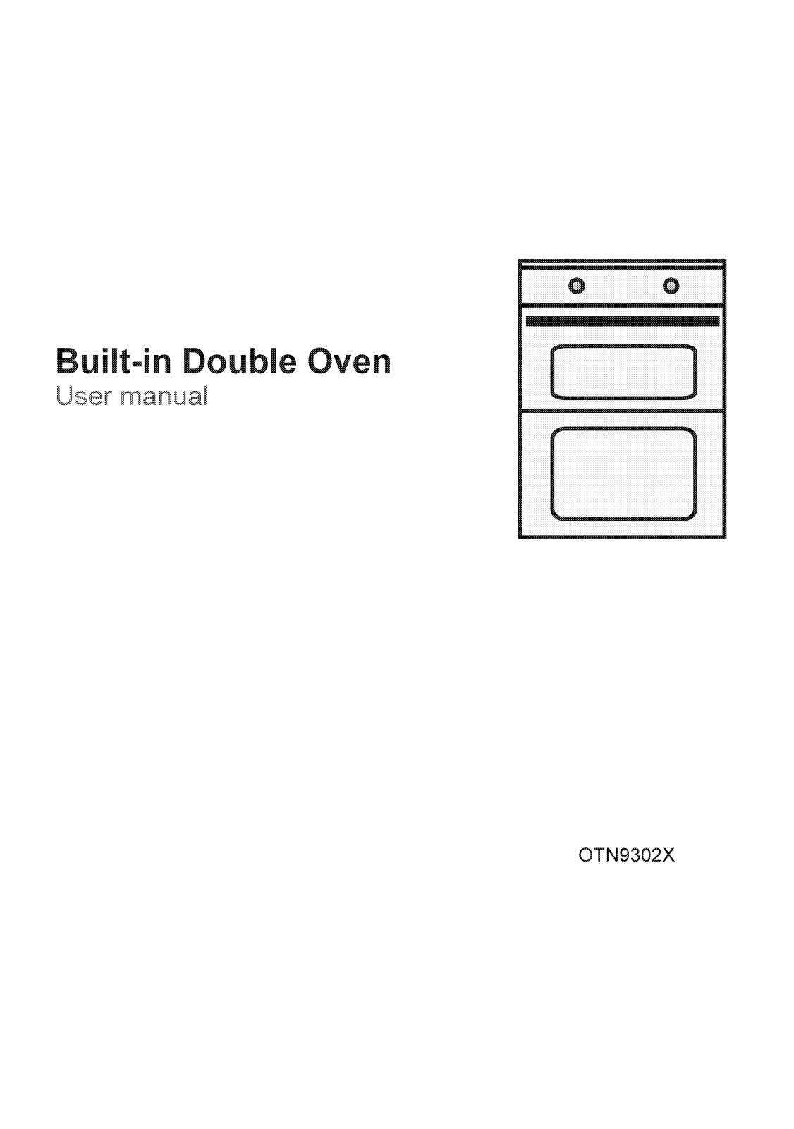 Blomberg OTN9302X User Manual