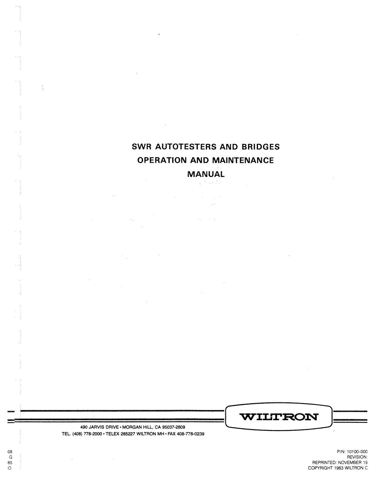 Wiltron MISCELLANEOUS/TEKELEC CHAMELEON CM 32 QUICK REF, 62, 58, 67, 97 User manual - ManualMachine.com