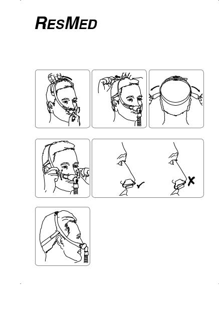 ResMed Swift FX Nasal Pillows CPAP Mask User Manual