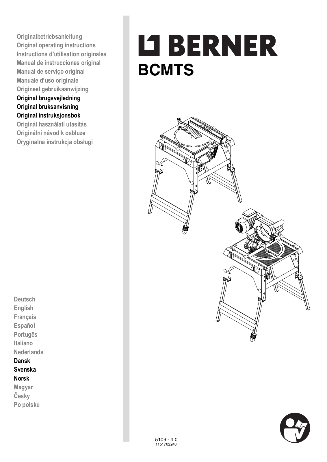 BERNER BCMTS User guide - ManualMachine.com
