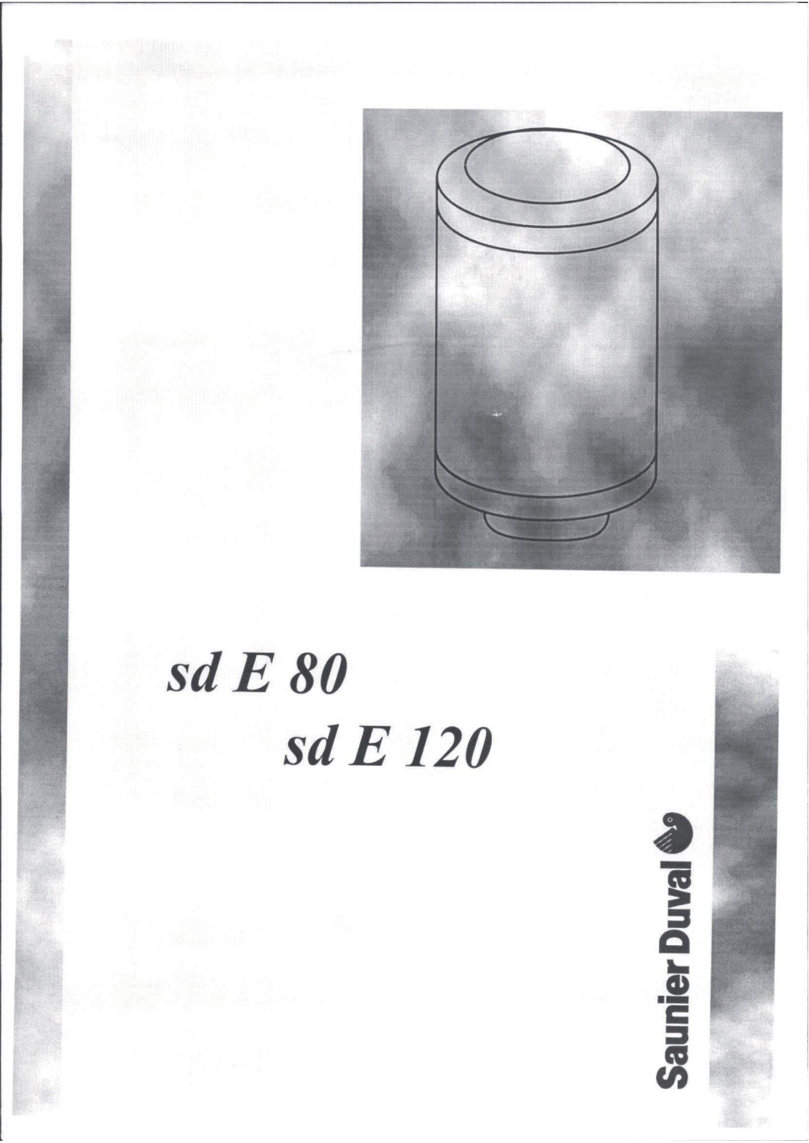 SAUNIER DUVAL SD E 80 User Manual