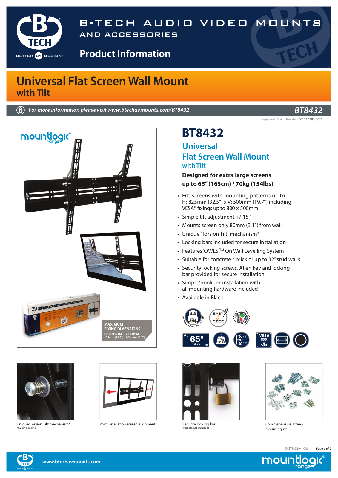 Impulse BT8432 User Manual