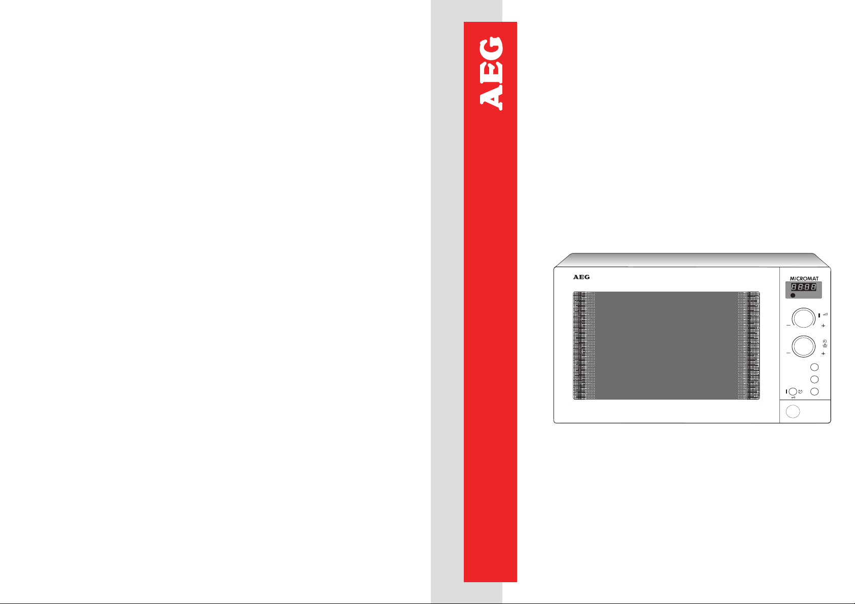 AEG MICROMAT 153 E User Manual