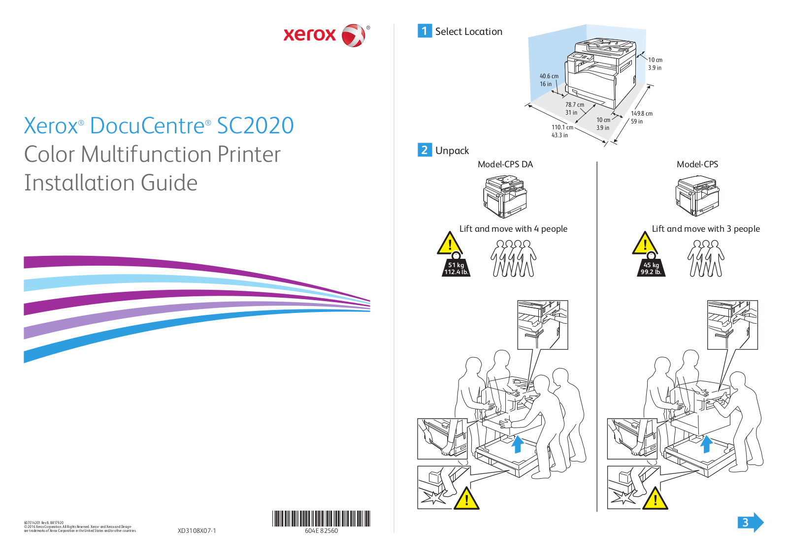 Xerox SC2020 User Manual