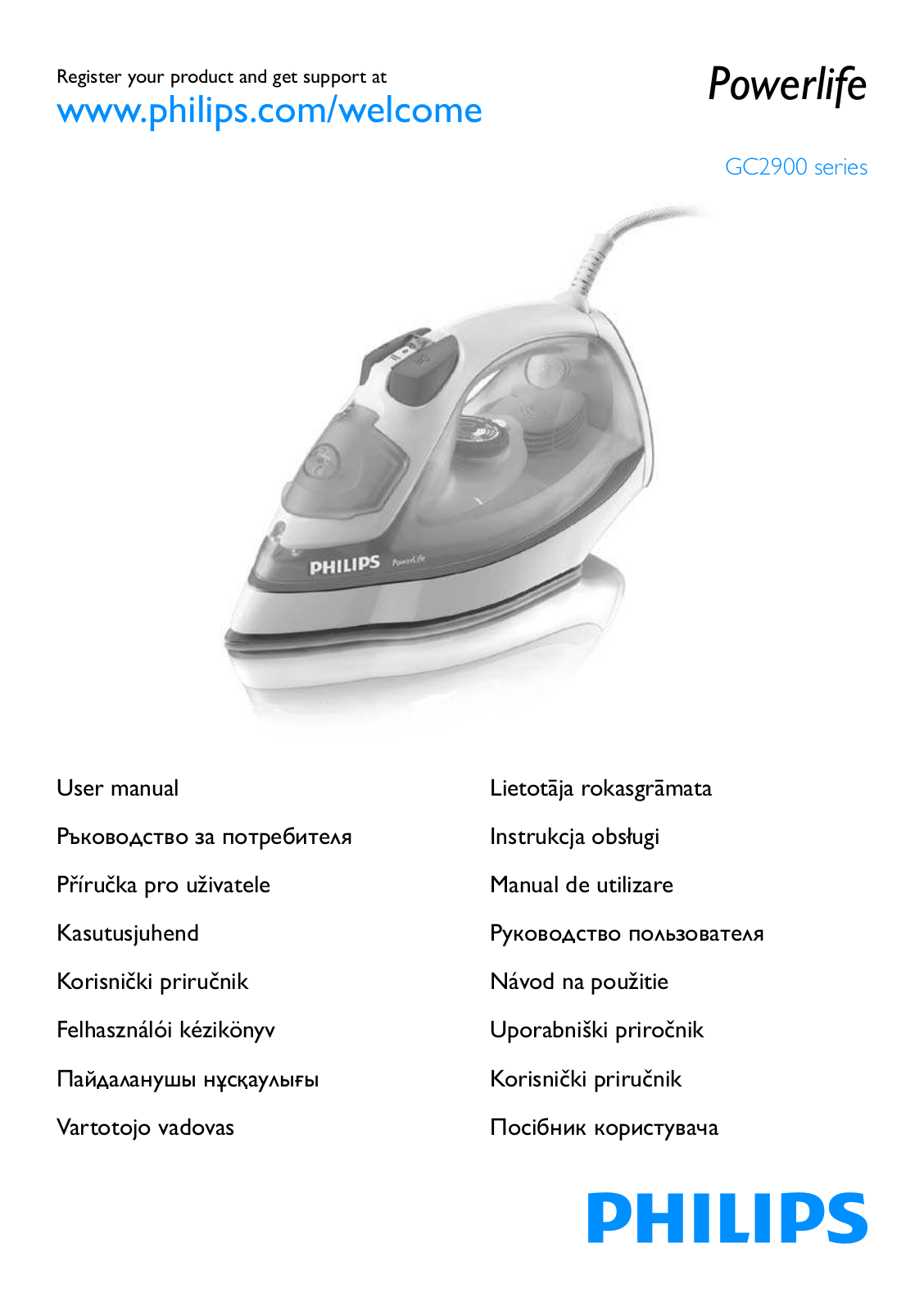 Philips GC 2907 User Manual