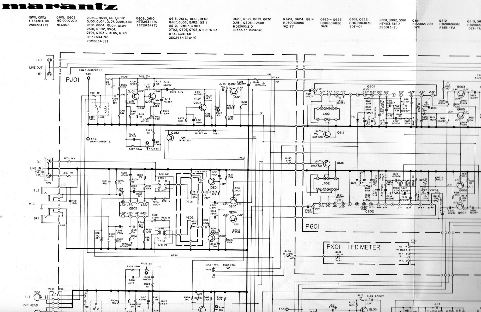 Marantz SD-5010 Schematic