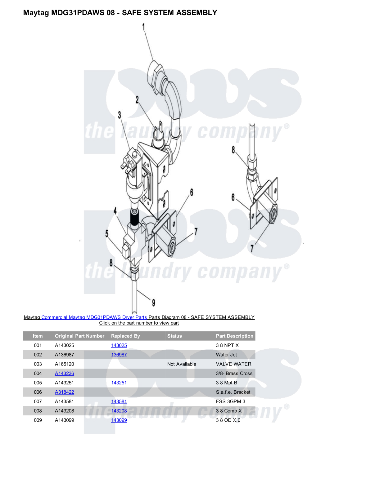 Maytag MDG31PDAWS Parts Diagram