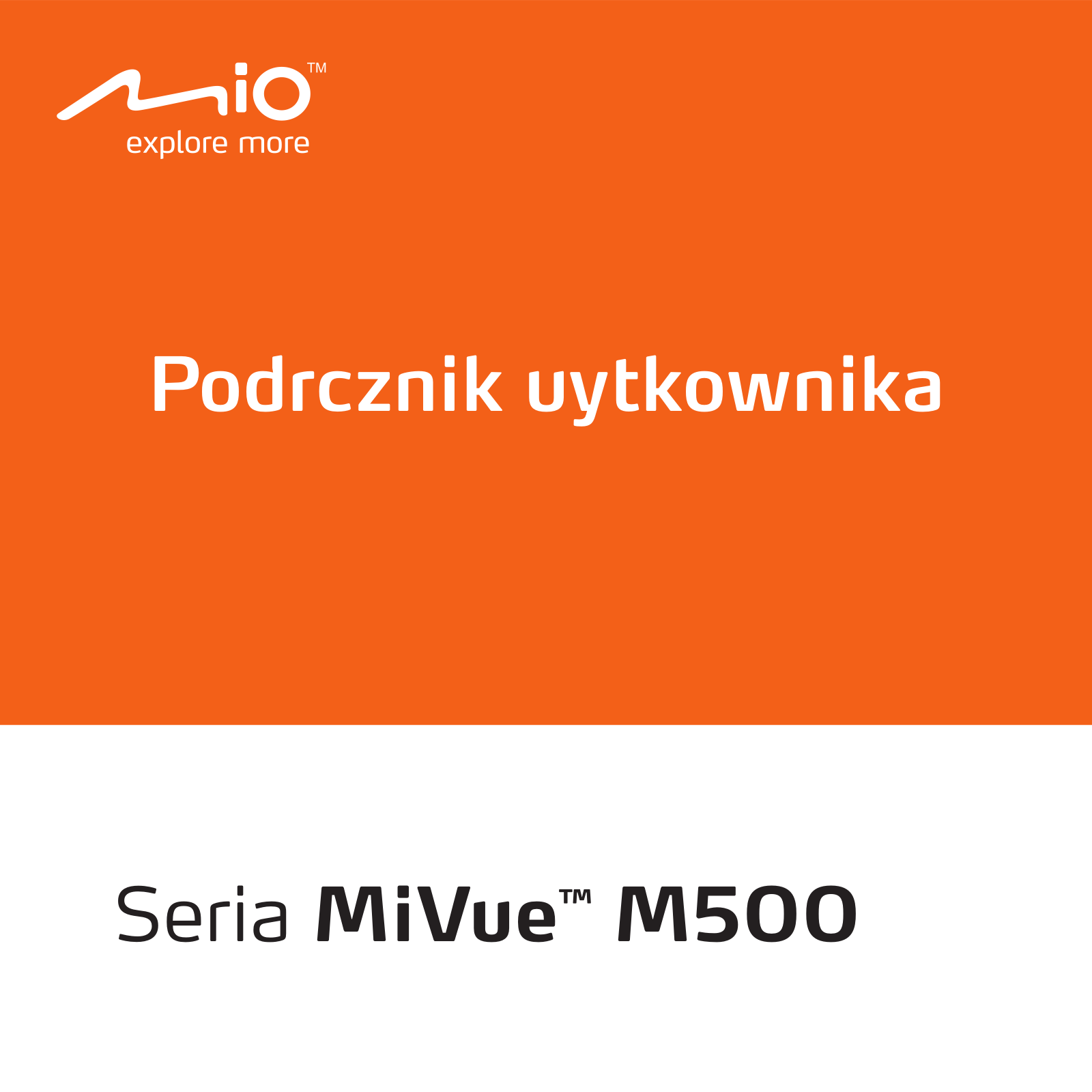 Mio MiVue M510 User Manual