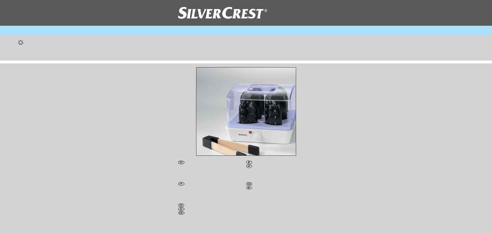 Silvercrest SHS 220 A1 User Manual