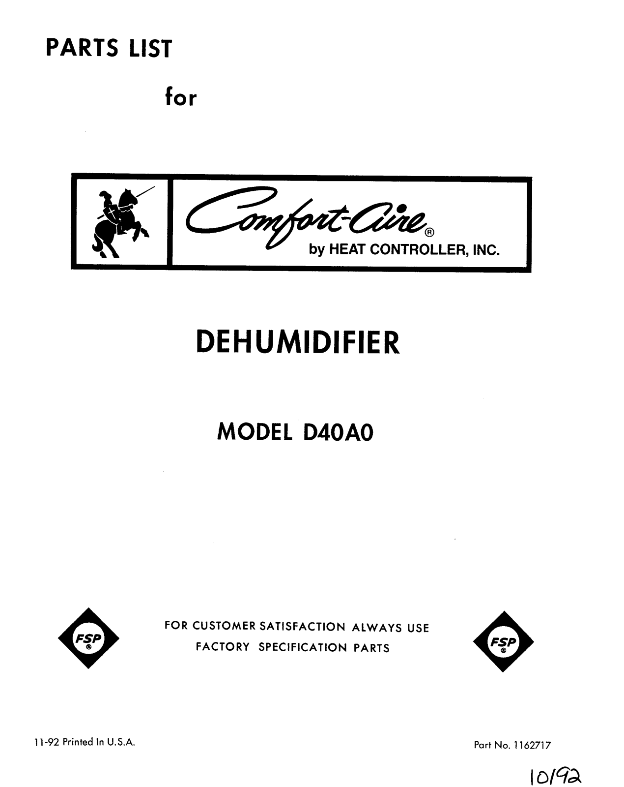 Whirlpool D40a0, D40a0 Installation Template - ManualMachine.com
