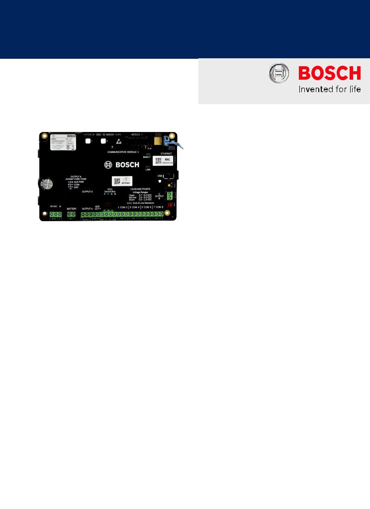 Bosch B3512-NC, B3512 Specsheet