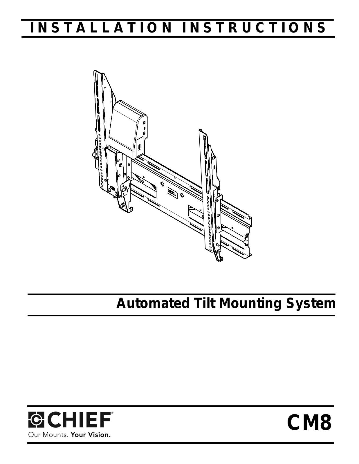 CHIEF CM8 User Manual