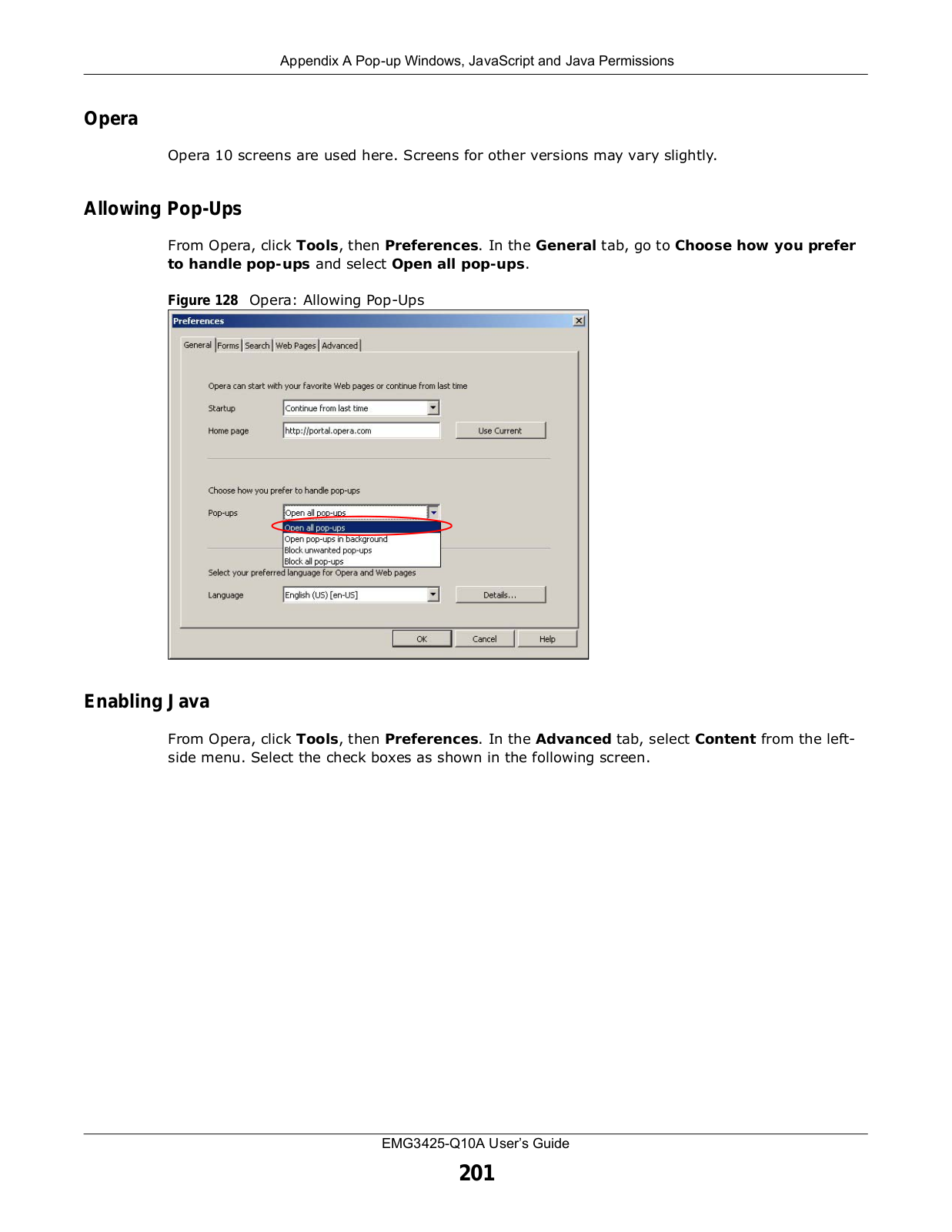 ZyXEL EMG3425Q10A Users Manual