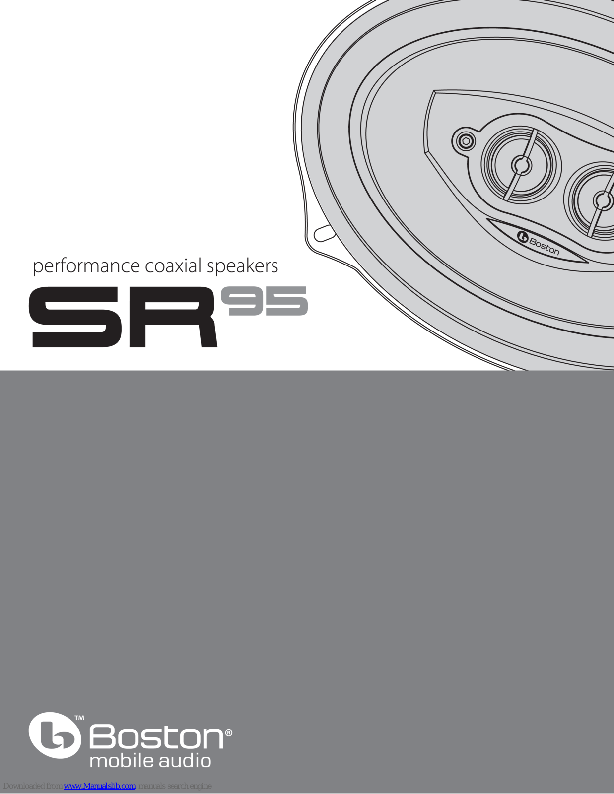 Boston Mobile Audio SR95 User Manual - ManualMachine.com