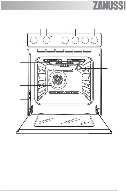 Zanussi ZOU342W, ZOU342X User Manual