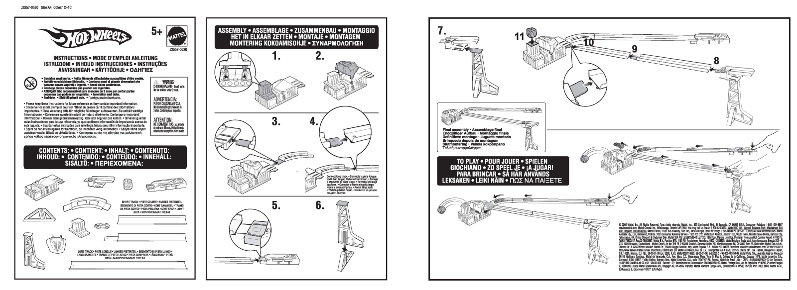 Fisher-Price J2557 Instruction Sheet