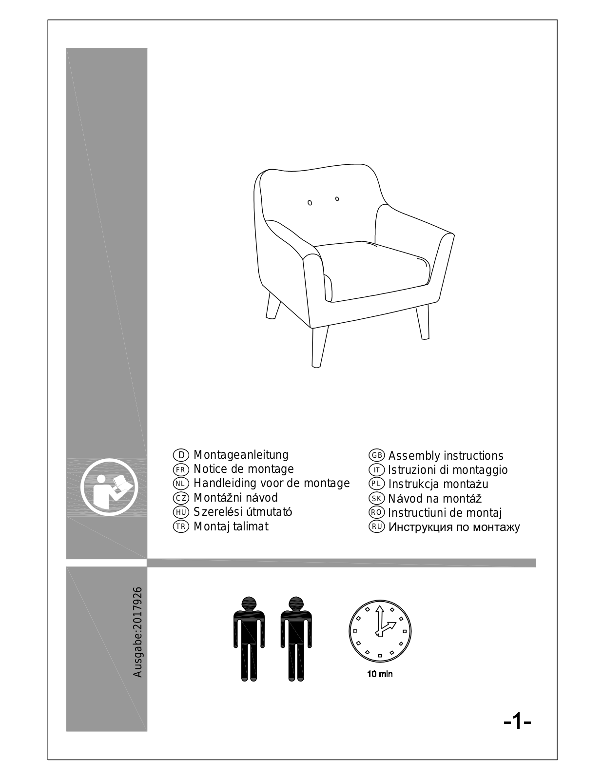 Home affaire Mirko Assembly instructions