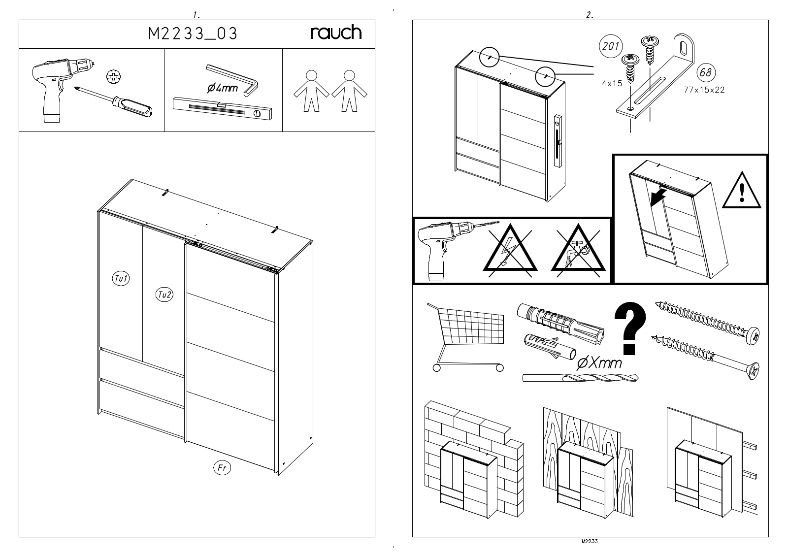 rauch M2233 Assembly instructions - ManualMachine.com