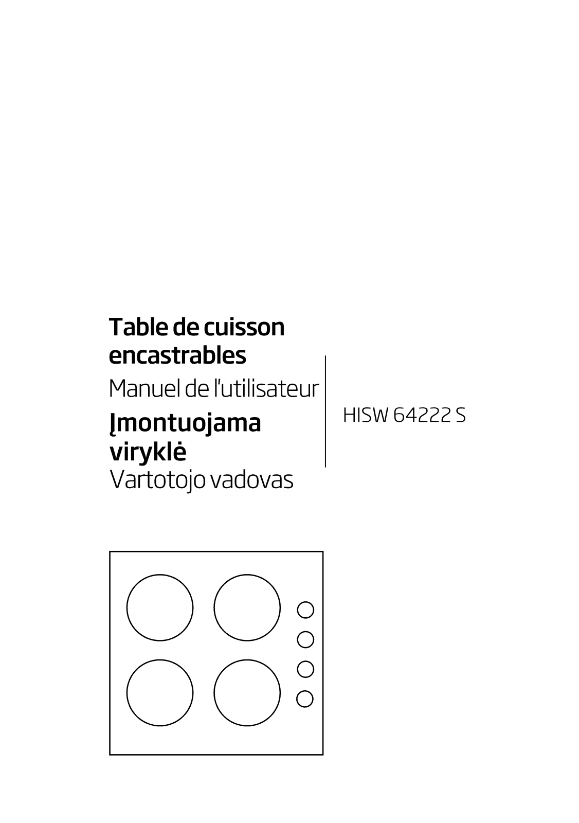 Beko HISW64222S User manual