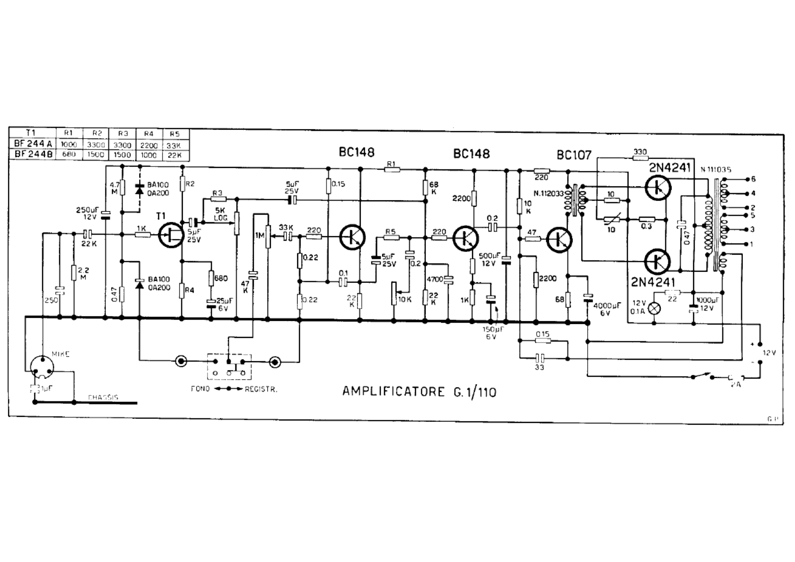 Geloso g1 110 schematic - ManualMachine.com