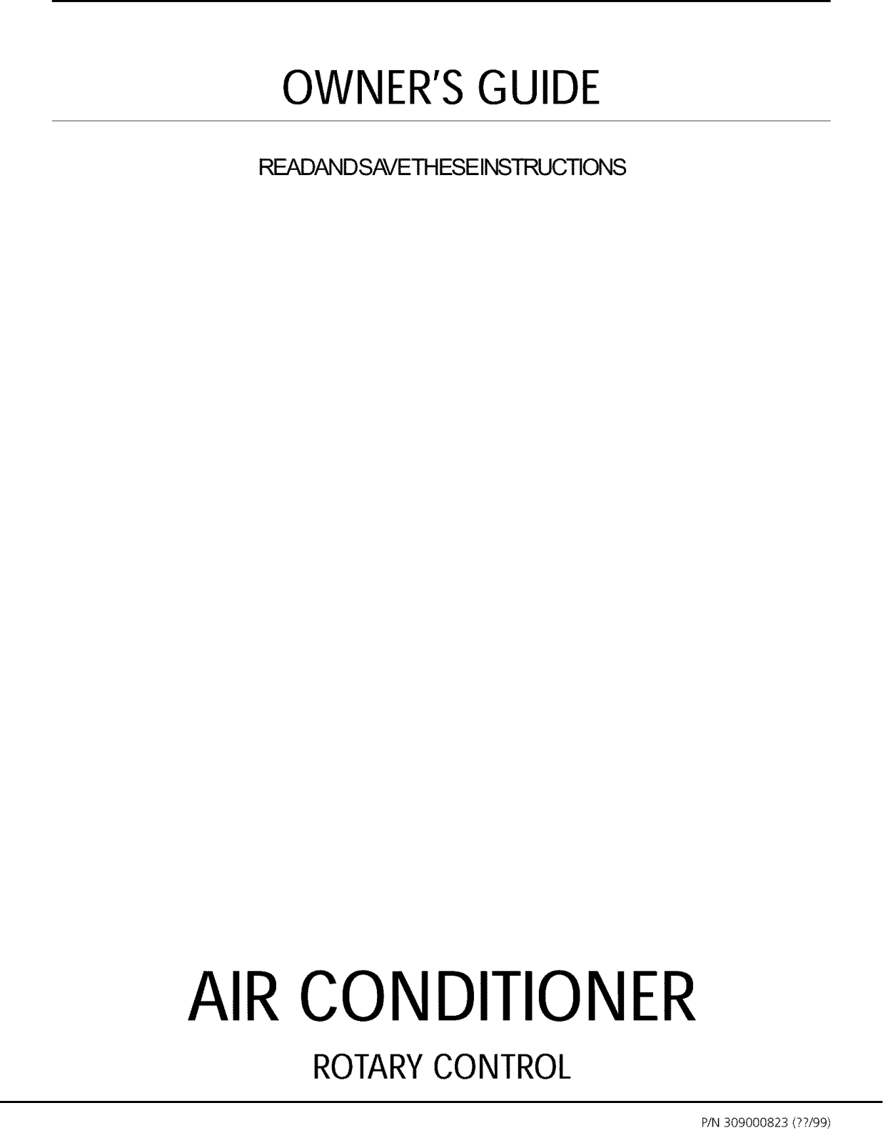 Frigidaire GAC052K7A2, GAC052K7A1 Owner’s Manual - ManualMachine.com