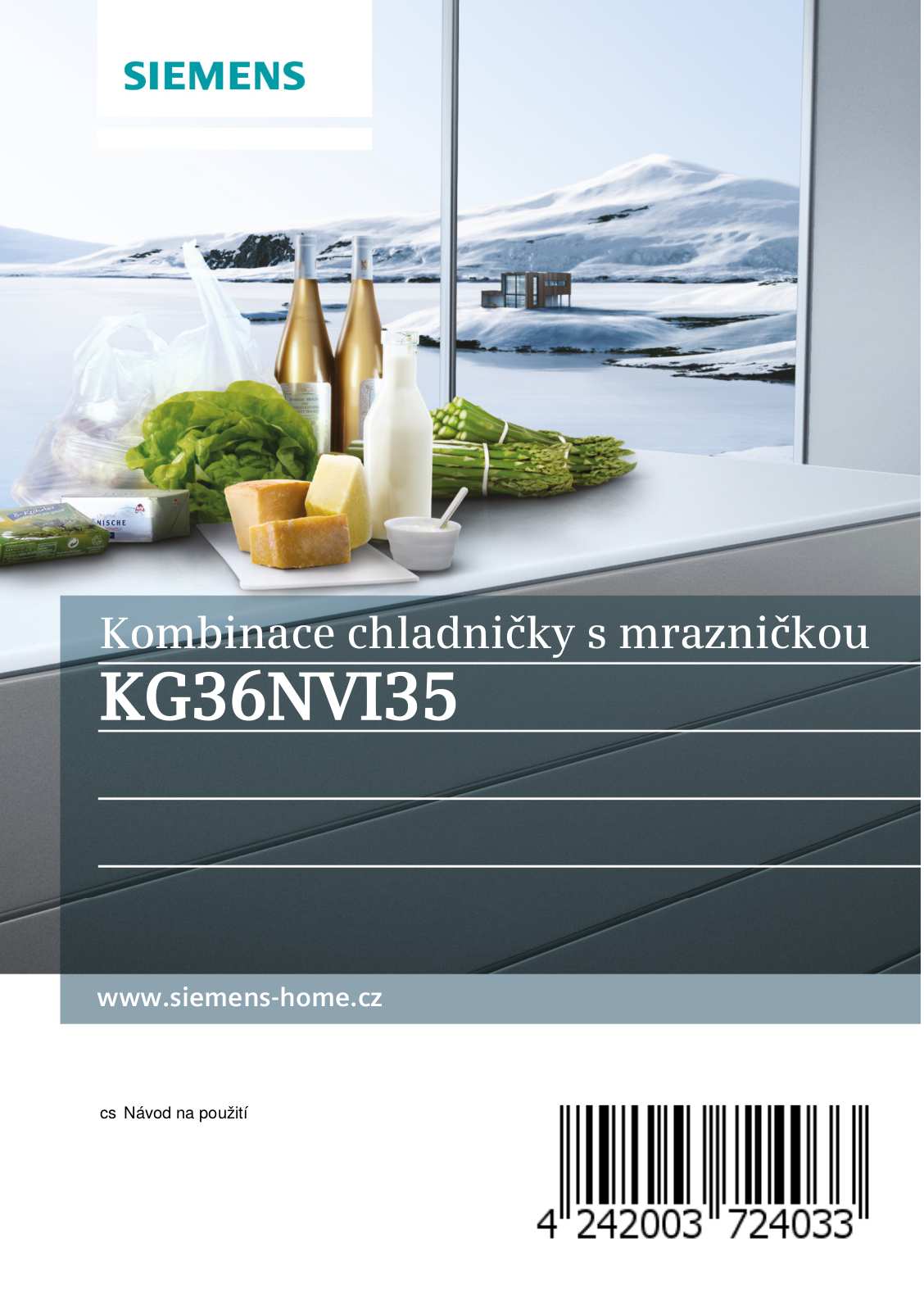 Siemens KG36NVI35 User Manual