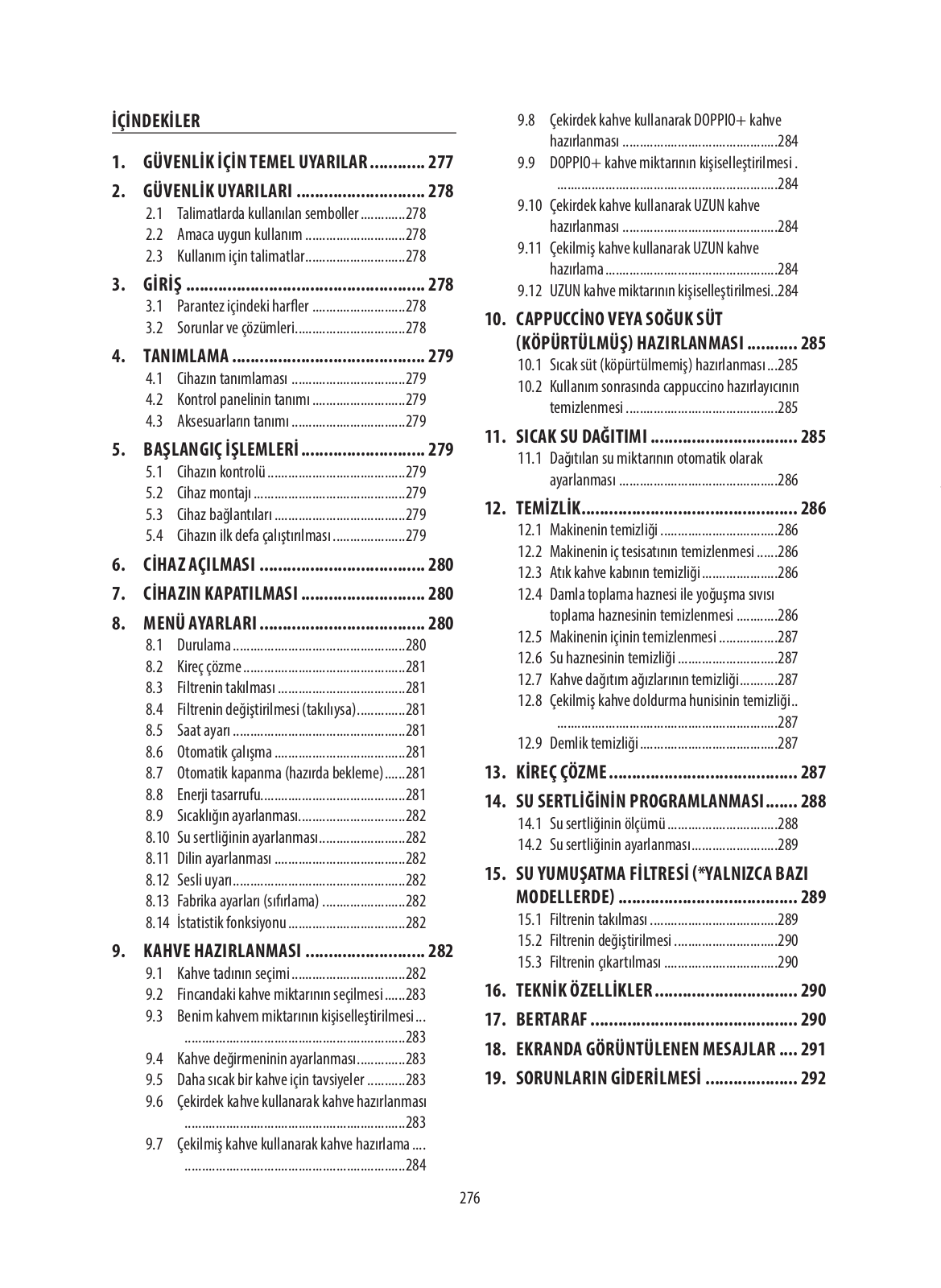 Delonghi ETAM29.620.SB Instruction manuals