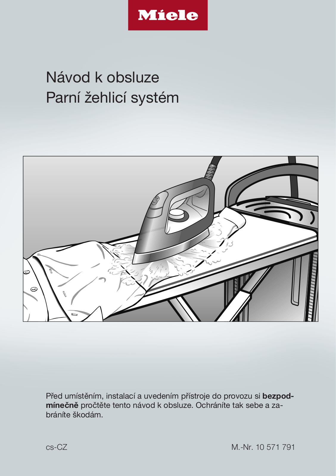 Miele B 3847 User manual