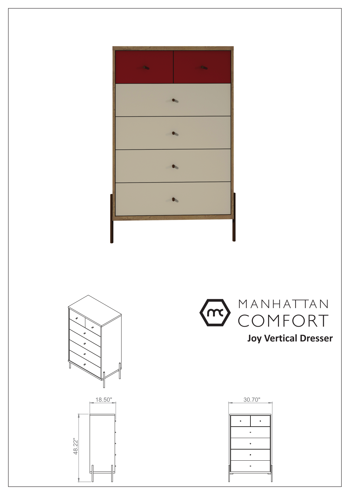 Manhattan Comfort 350553 User Manual