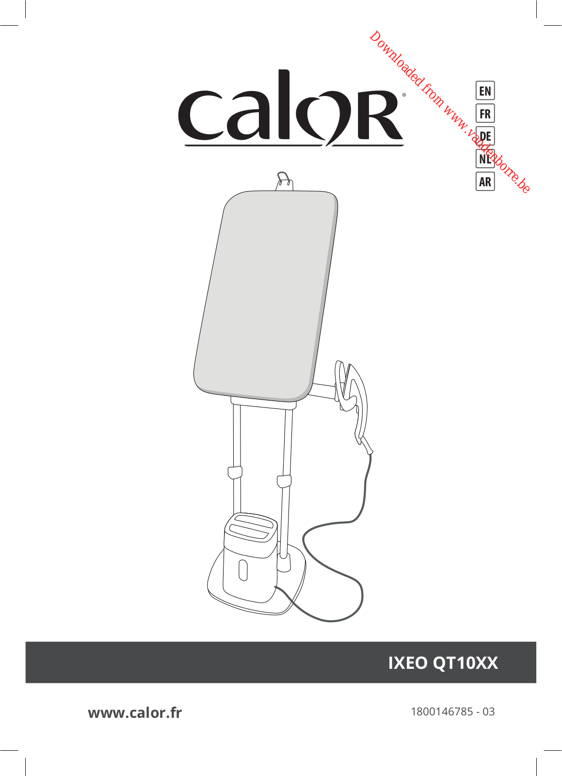 CALOR QT1020C0 User Manual