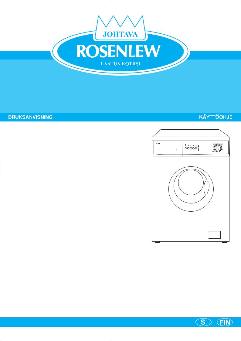 Rosenlew RTF3102 User Manual
