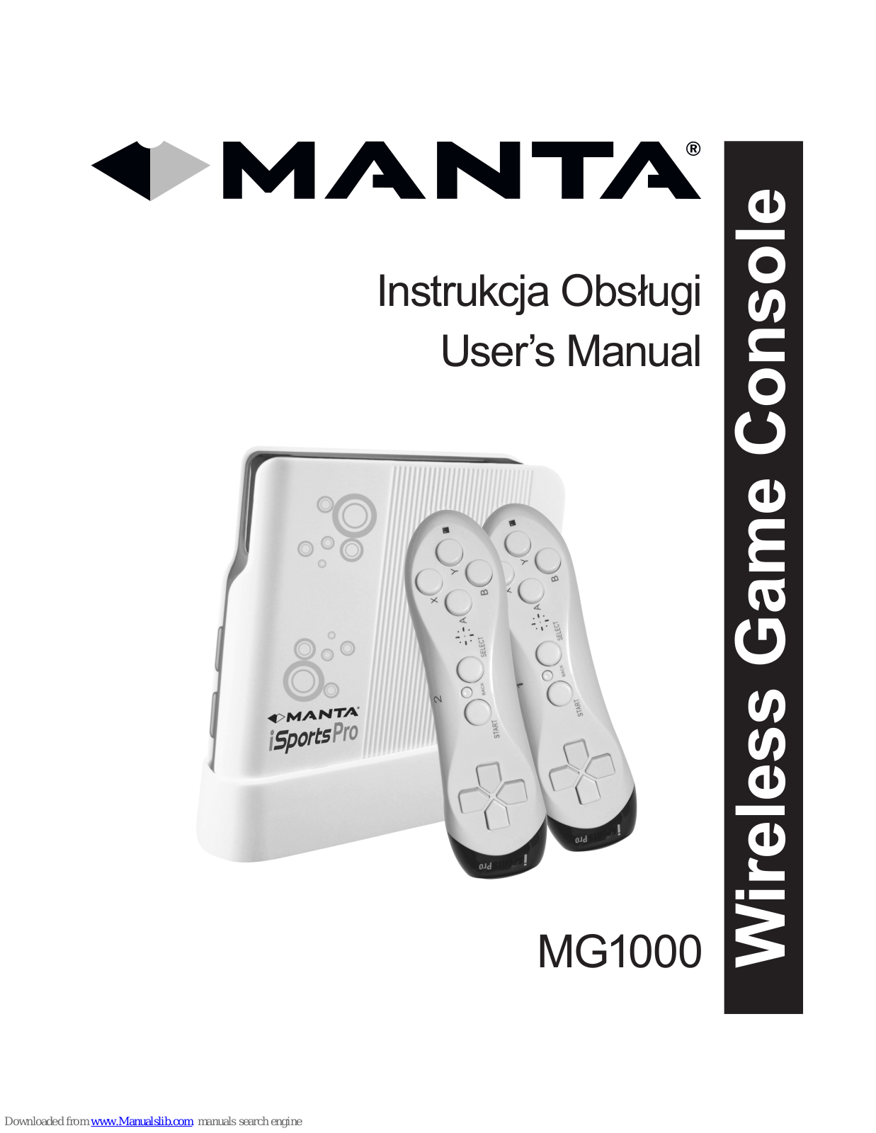 Manta MG1000 User Manual