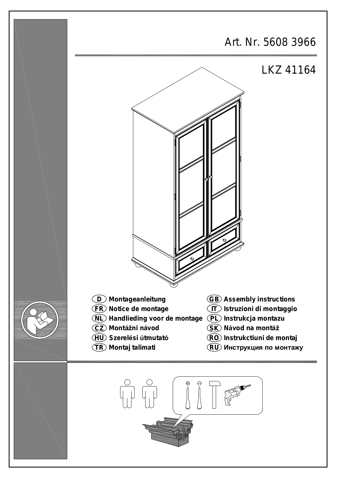 Home affaire Isac Assembly instructions