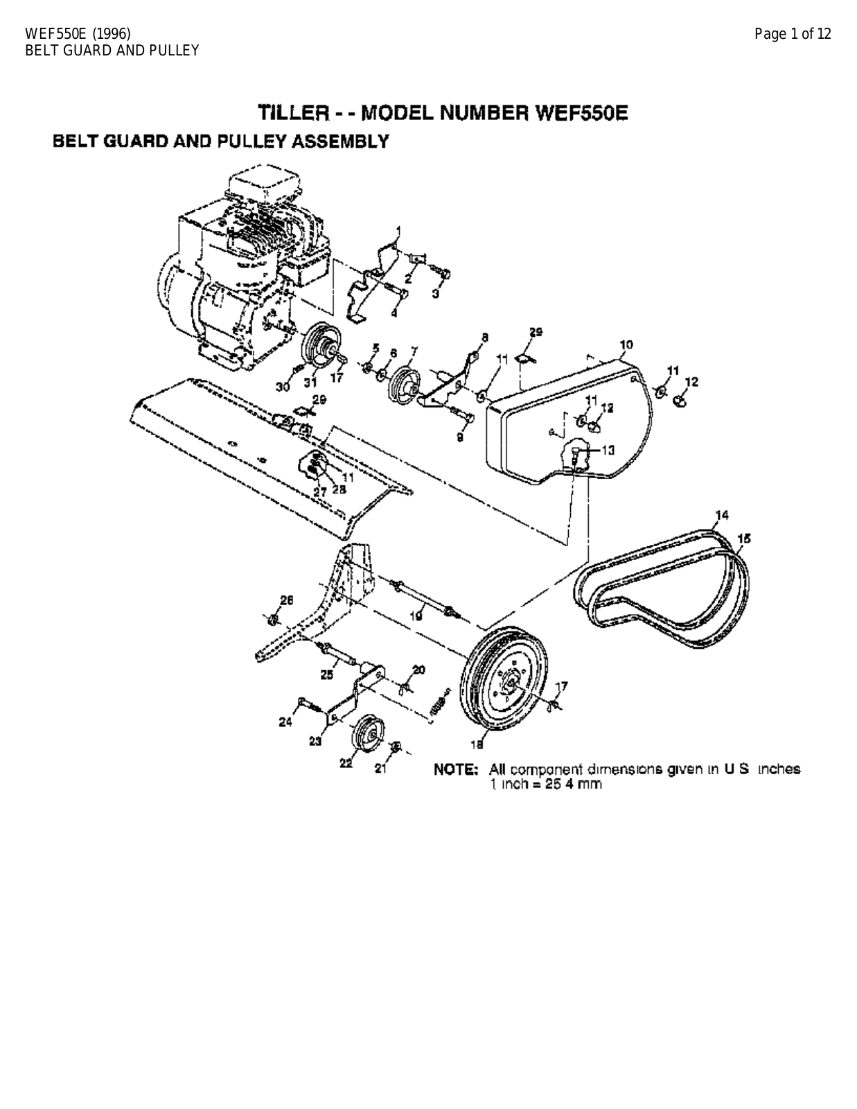 AYP WEF550E Parts List - ManualMachine.com