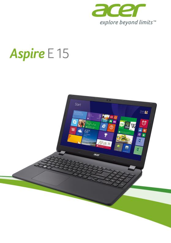 Acer Aspire E 15, Aspire ES1-512 User guide