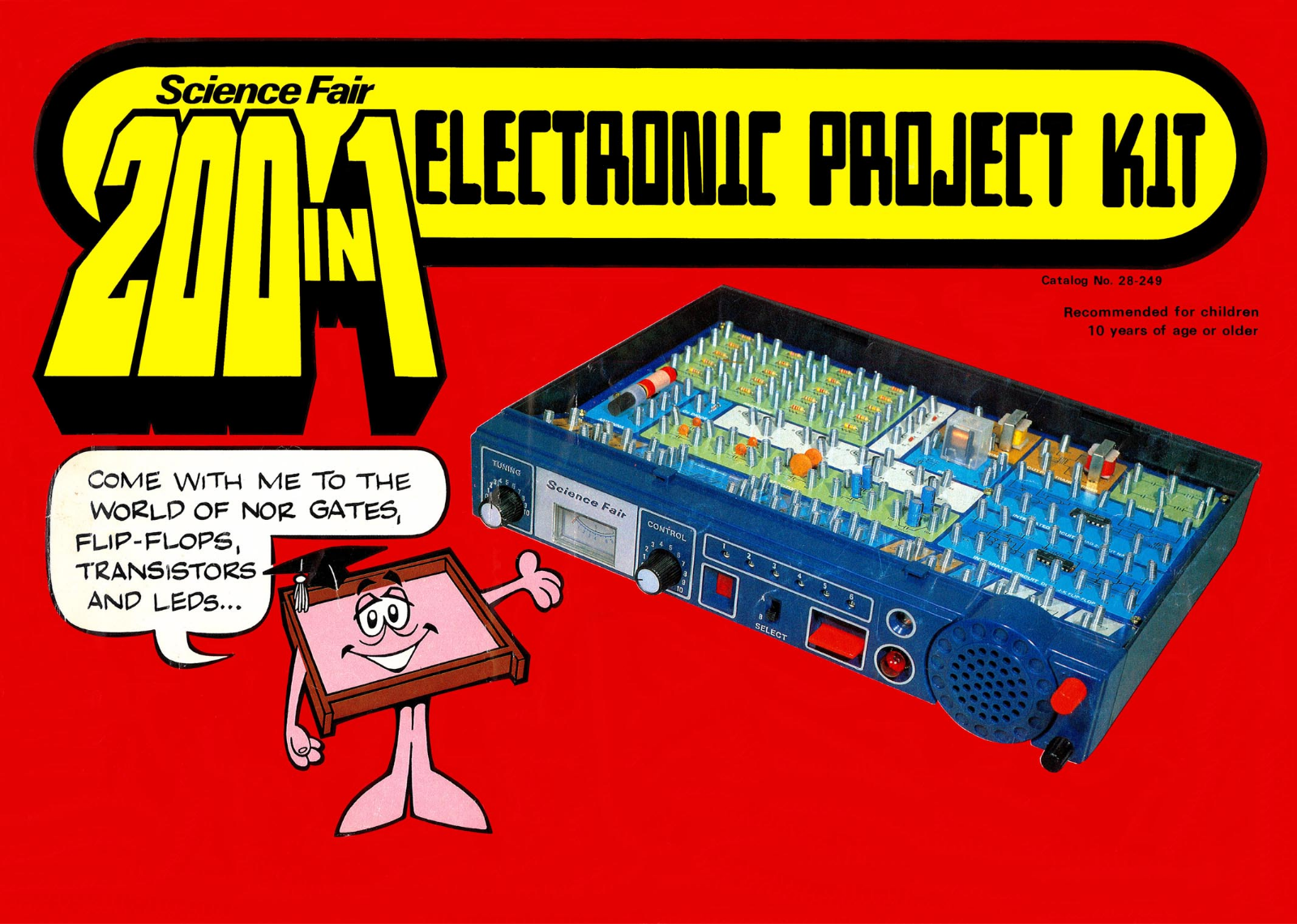 Science Fair 200 in 1 Electronic project kit User Manual