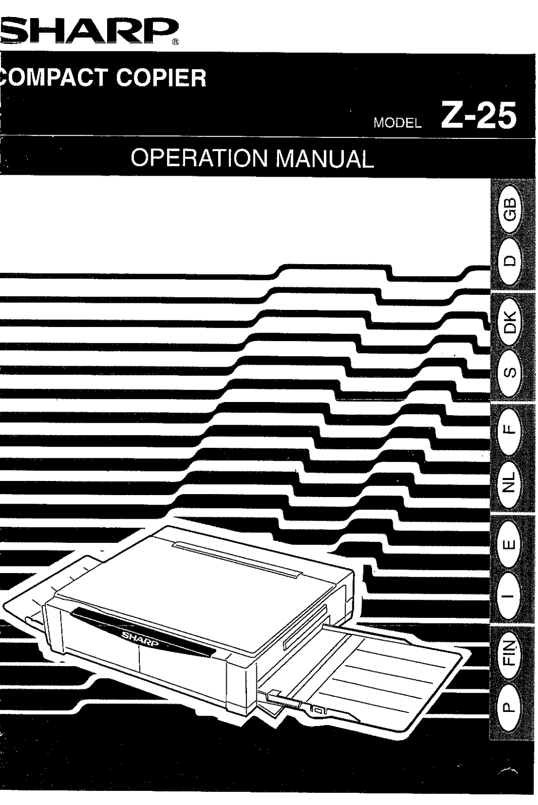 Sharp Z-25 User Manual