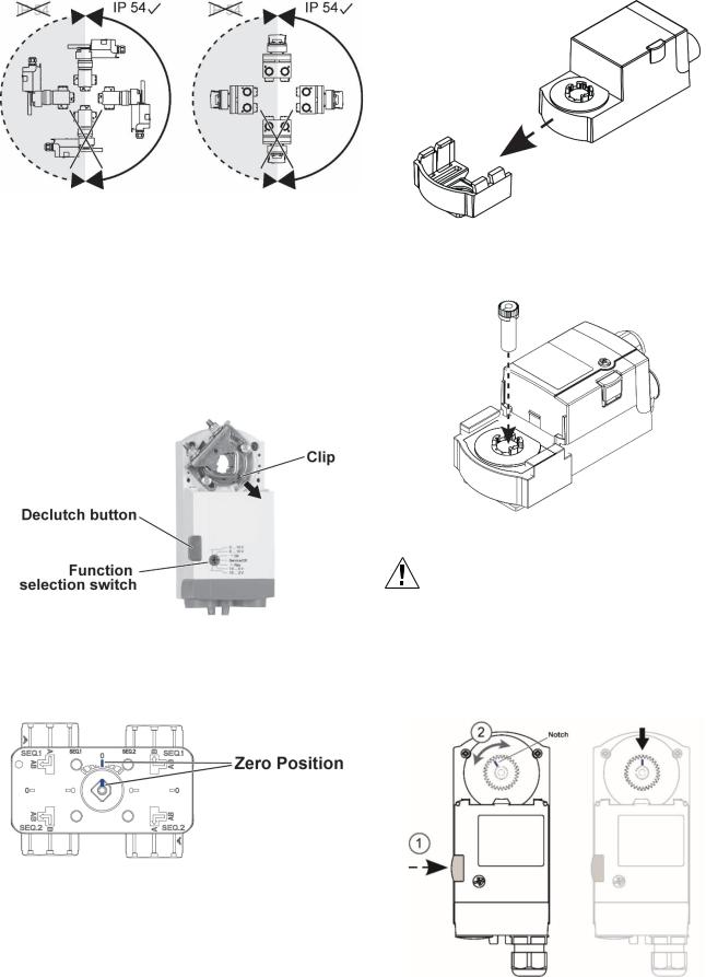 Honeywell VB6 INSTALLATION INSTRUCTIONS