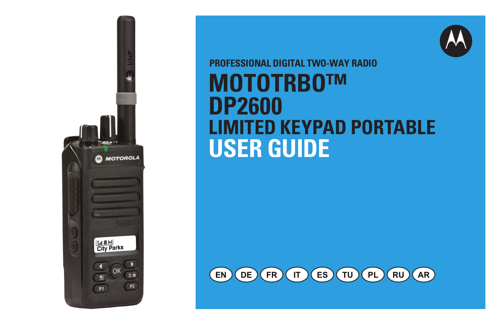 Motorola DP 2600 User Manual