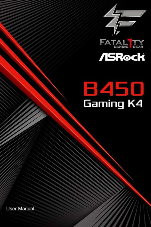 ASRock Fatal1ty B450 Gaming K4 Service Manual