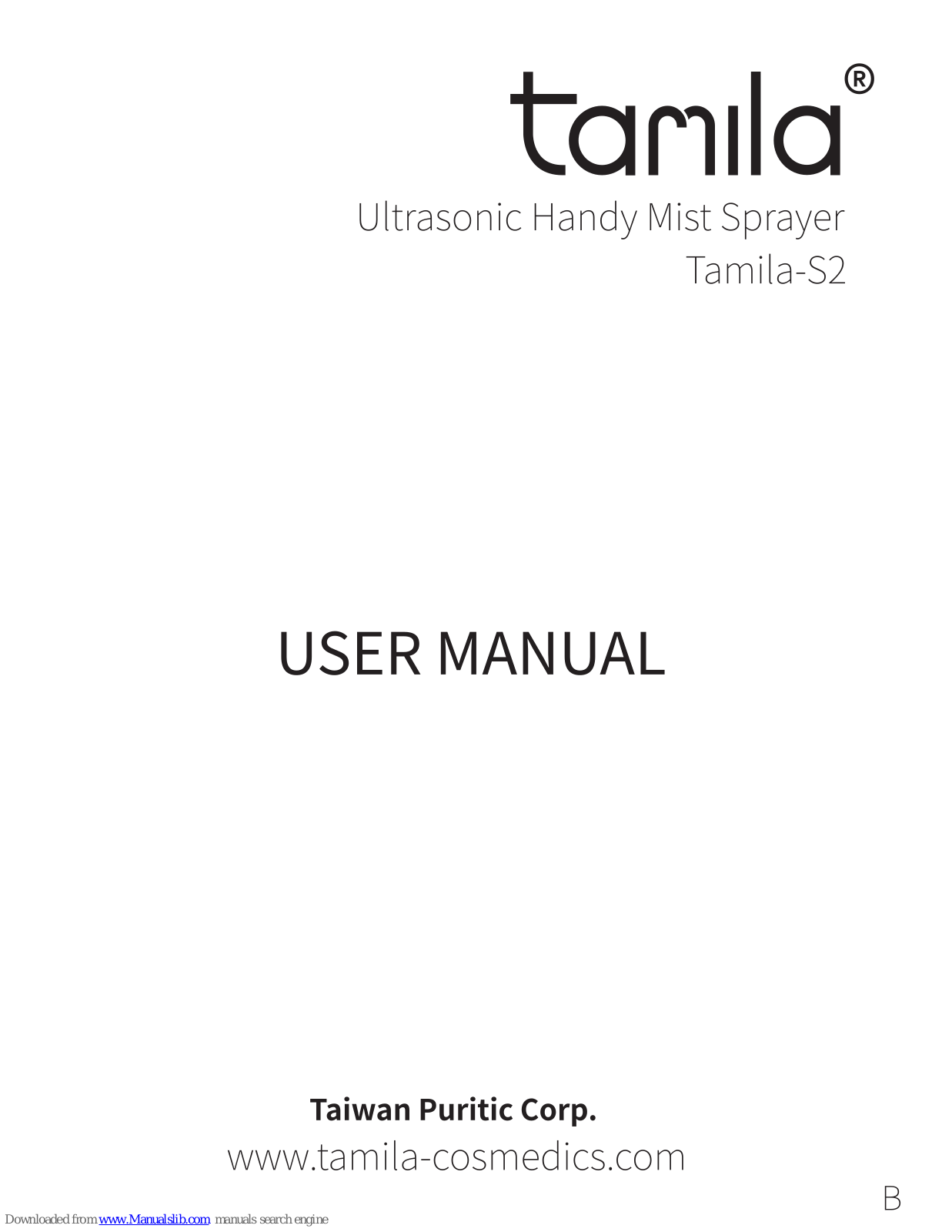 Tamila S2 User Manual - ManualMachine.com