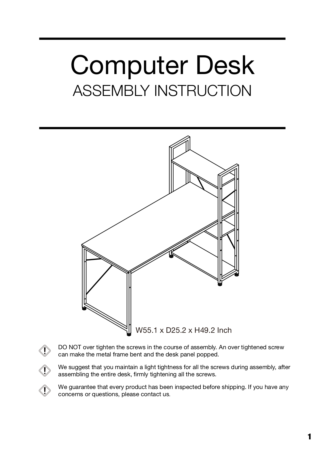 Inbox Zero W005028847 Installation & Assembly - ManualMachine.com