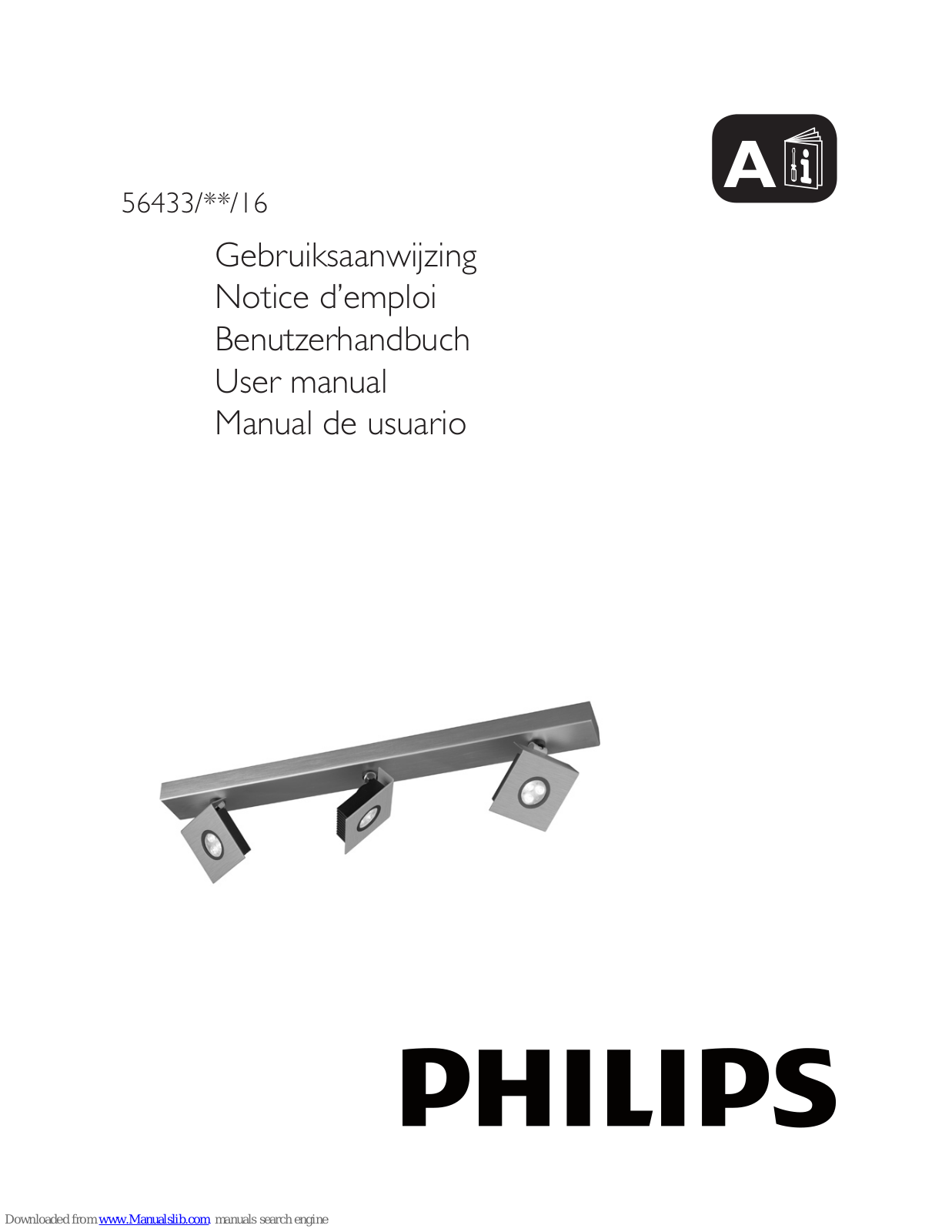 Philips 56433-31-16, 56433-48-16, 56433/**/16 User Manual